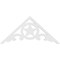 Ekena Millwork Pitch Austin Architectural Grade PVC Gable Pediment, 36"W x 16 1/2"H x 1"P (11/12) GPP036X017X100AUS - alternate 3